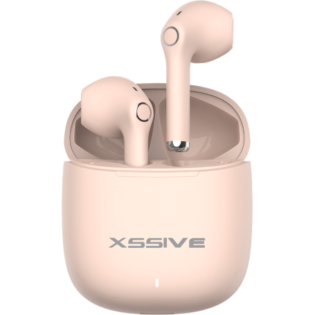 Écouteurs Bluetooth + boîtier de chargement XSSIVE XSS-TWS6RG - Or Rose