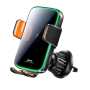 Remax RM-C69 Tri-axis Linkage 15W Wireless Car Charging Holder - Black