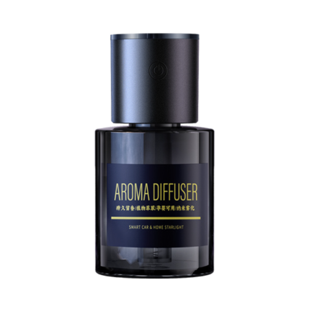 Aroma Lamp, Diffuser - Aroma Diffuser with Starry Projection Ambient Lamp 2-in-1 - Home & Car - REMAX RM-C45 - Blue, wholesale p