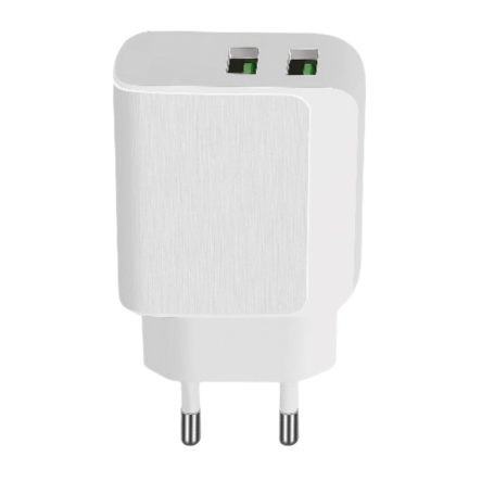 Chargeur Complet 2.4A 2*USB Avec Cable Micro FASR FS-C4