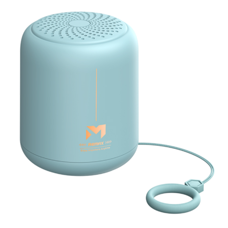 Enceinte Portable Sans Fil 1200mAh REMAX RB-M2 - 10M de distance de transmission - IPX5 - Bleu
