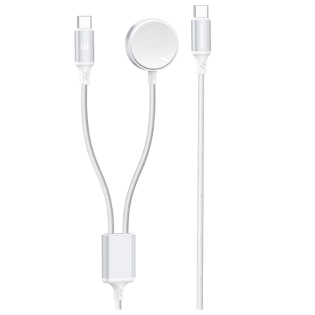 XSSIVE Charging Cable USB-C/USB-C for iPhone / Apple Watch XSS-WATCH2IN1CC
