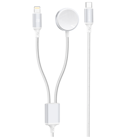 XSSIVE Charging Cable USB-C/Lighting for iPhone / Apple Watch XSS-WATCH2IN1CL
