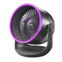 Ventilateur De Bureau A Circulation D'air REMAX Fonzyr Series F27 - Gris Violet