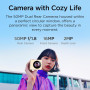 Nubia Flip 5G 8+256GB – 6.9" AMOLED 120Hz Display, Dual SIM, Sunny Gold – New