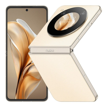 Nubia Flip 5G 8+256 Go - Écran AMOLED 6.9" 120Hz Double SIM Or Ensoleillé - Neuf
