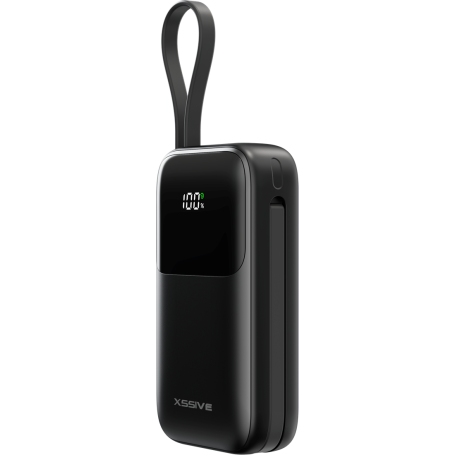 Achetez Power Bank 10000mAh XSSIVE XSS-PB37B - Câble USB-C/Lightning - Noir - Charge Rapide et Efficace