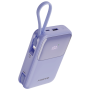 Power Bank 20000mAh Câble USB-C/Lightning XSSIVE XSS-PB38PU - Violet