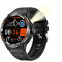Montre Connectée AMOLED XSSIVE avec Lampe Extérieur XSS-SW8- Noir