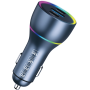XSSIVE XSS-CC44 130W PD+QC3.0 Fast Car Charger