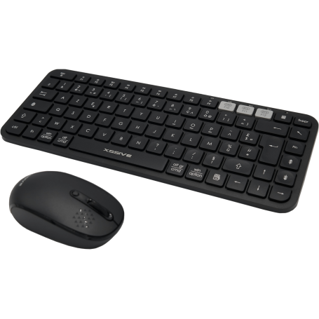 XSSIVE Wireless Keyboard and Mouse Set XSS-KMSET3 – AZERTY – Black