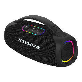 Enceinte Portable Bluetooth 60W XSSIVE XSS-BSP18B Noir - Son Puissant et Design Élégant