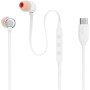 Ecouteurs filaires JBL Tune 310C - JBLT310CWHT - Blanc