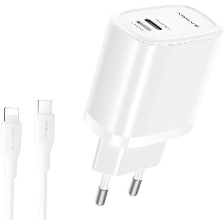 Chargeur Secteur + Câble USB-C/Lightning XSSIVE XSS-AC71CL