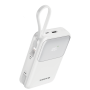 Power Bank 20000mAh Câble USB-C/Lightning 22.5W XSSIVE XSS-PB38W - Blanc
