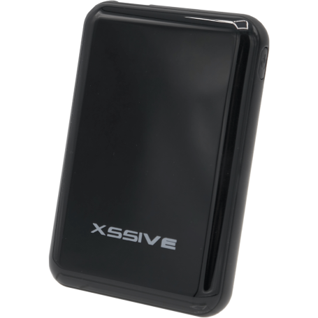 XSSIVE Premium Mini Powerbank 5000mAh XSS-PB18 Black – Compact & Powerful Charging Solution
