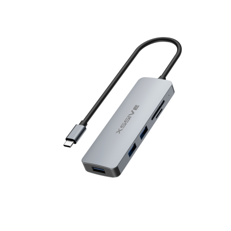 Adaptateur HUB USB-C XSSIVE XSS-HUB5