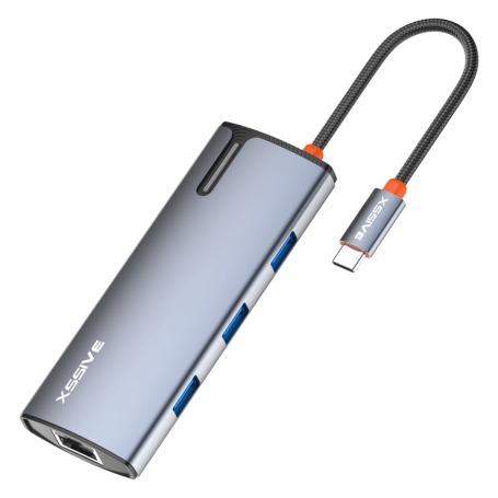 XSSIVE XSS-HUB10 6in1 USB-C Adapter