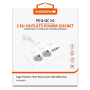 Prises Secteur PD QC3.0 XSSIVE XSS-SOCKET2