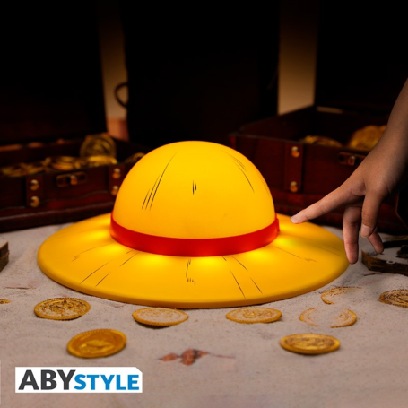 AbyStyle LED Decorative Lamp One Piece Straw Hat - Illuminate Your Space with Pirate Style