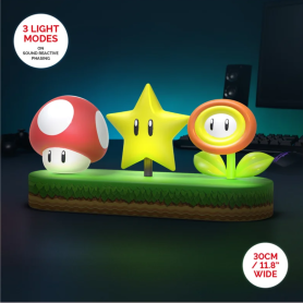 Lampe USB LED Super Mario Paladone - Lumière d'Ambiance Décorative pour Gamers