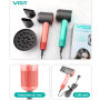 VGR Foldable Hair Dryer BLDC Dual Voltage Salon Ionic V440 Green