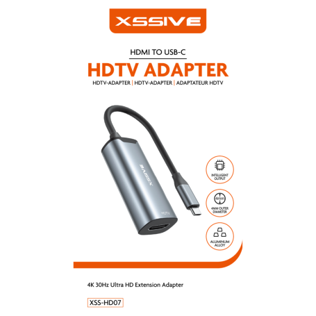 Adaptateur USB-C vers HDMI XSSIVE XSS-HD07