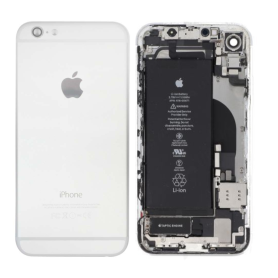 Achetez Chassis Complet iPhone 6 Plus Argent - Connecteur de Charge et Batterie Origine Grade B