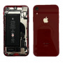 Rear Frame iPhone XR with Red Battery (Original Disassembled) - Grade AB