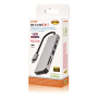 HUB Type-C/USB 6 in 1 - USB 2.0 +USB 3.0 + SD + TF + PD LinQ ID7964