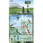 Remax P16 Phone Tripod Stand - 0.8M - Black