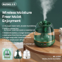 Mini Humidificateur 4000 mAh Remax RT-A700 - Réservoir d'eau de 1.6L - Commande Tactile - Blanc