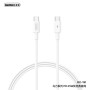 REMAX Marlik Series RC-191 - 1M - TYPC-C / TYPC-C 65W Cable - White