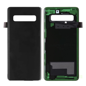 Achat Vitre Arrière Samsung Galaxy S10 Noire Originale Grade A - Pièce Détachée Sans Lentille