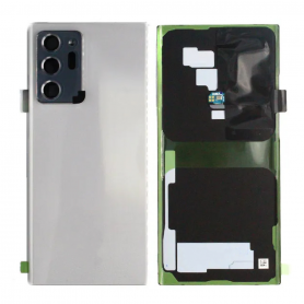 Vitre Arrière Samsung Galaxy Note 20 Ultra Blanc Originale - Pièce Détachée Grade AB pour Réparation