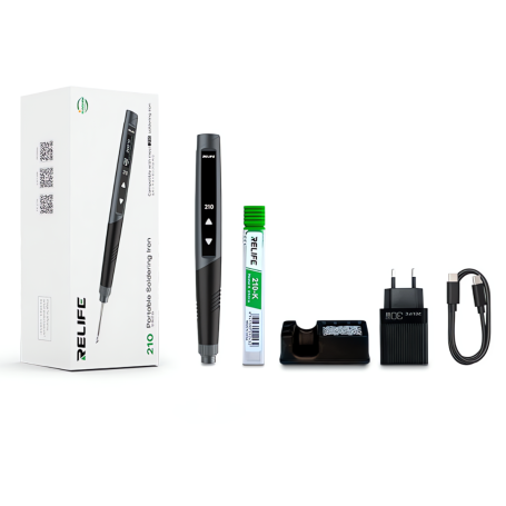 RELIFE RL-210 Portable Soldering Iron - Precision, Portability, and Performance