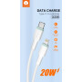 Câble USB-C / Lightning 20W Blanc - X206 (WUW)