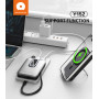 Power Bank 10000mAh 15W Fast Charging +USB C 20W White - WUW Y152