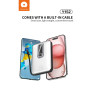 Power Bank 10000mAh 15W Fast Charging +USB C 20W Blanc - WUW Y152