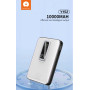 Power Bank 10000mAh 15W Fast Charging +USB C 20W Blanc - WUW Y152