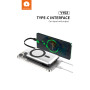 Power Bank 10000mAh 15W Fast Charging +USB C 20W Blanc - WUW Y152