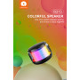 Mini Haut-Parleur Bluetooth avec Lumières RVB - WUW R213