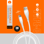 Boîte de 30 pcs Câble USB/USB-C 1M Blanc - X197/TPC (WUW)