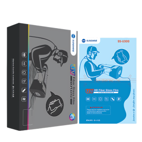 SUNSHINE SS-U300 HD UV Protection Film with Light Box 25 Pcs - Premium Fiberglass Shield