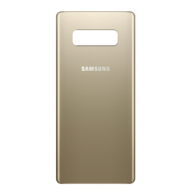 Achat Vitre Arrière Samsung Galaxy Note 8 Or d'Origine - Grade A, Sans Contour Lentille