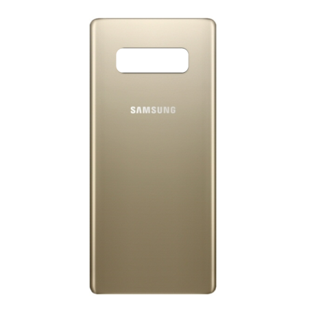 Achat Vitre Arrière Samsung Galaxy Note 8 Or d'Origine - Grade A, Sans Contour Lentille