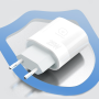 Chargeur USB-C PD 25W Wuw C187 - Noir