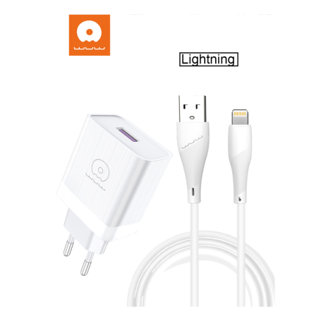 Kit chargeur USB/ Lightning T95 18W WUW