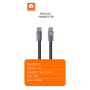 Type-C/Type-C PC Cable 240W Wuw X217 White