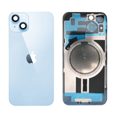 iPhone 15 Plus Rear Glass Cover Titanium Blue Grade A Original Replacement
